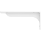 Ekena Millwork Embrey Steel Bracket, White Primer 2"W x 12"D x 5 1/4"H BKTM02X12X05EBPWH - alternate 8